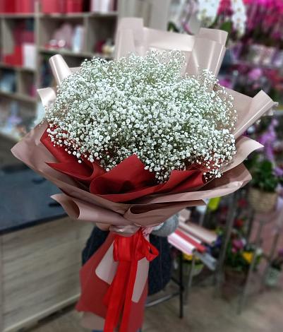Букет цветов из: Гипсофила в Новое Девяткино