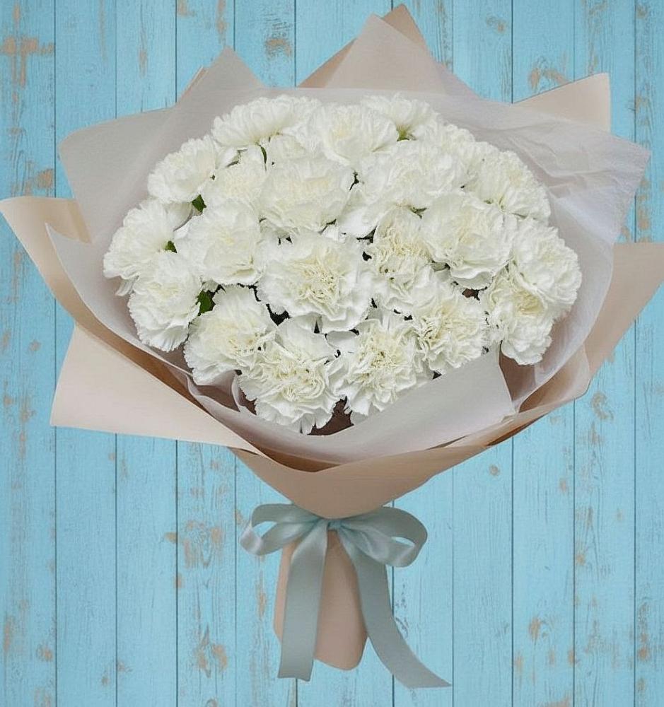 Букет цветов из: Гвоздики в Новое Девяткино