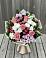 Букет цветов из: Альстромерии, Гвоздики, Розы и Хризантемы в Новое Девяткино