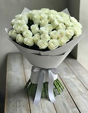 Букет 35 Белых роз #REPLACE_PRED# Новое Девяткино