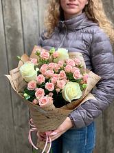 Букет цветов из:  Розы в Новое Девяткино
