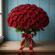 Букет Красные розы Блэк Меджик в Новое Девяткино
