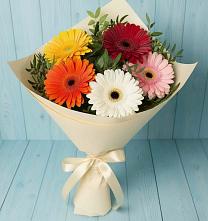 Букет цветов из:  Герберы в Новое Девяткино