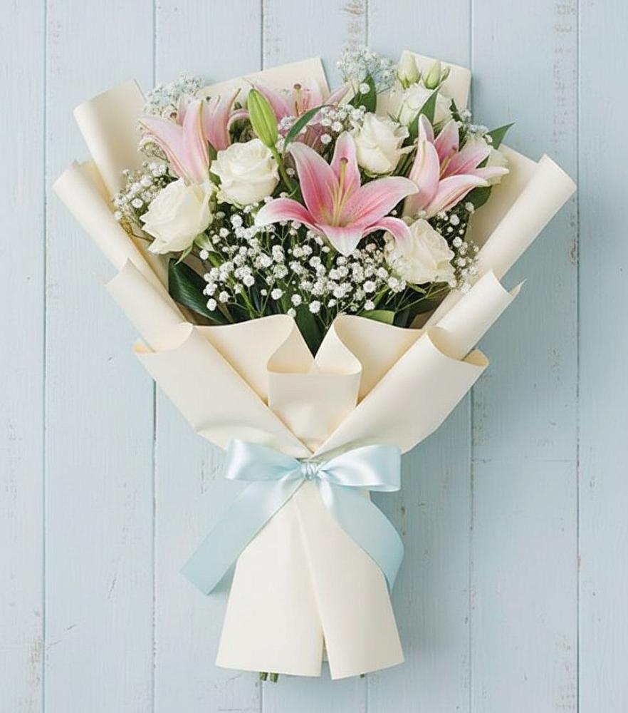 Букет цветов из: Лилии в Новое Девяткино