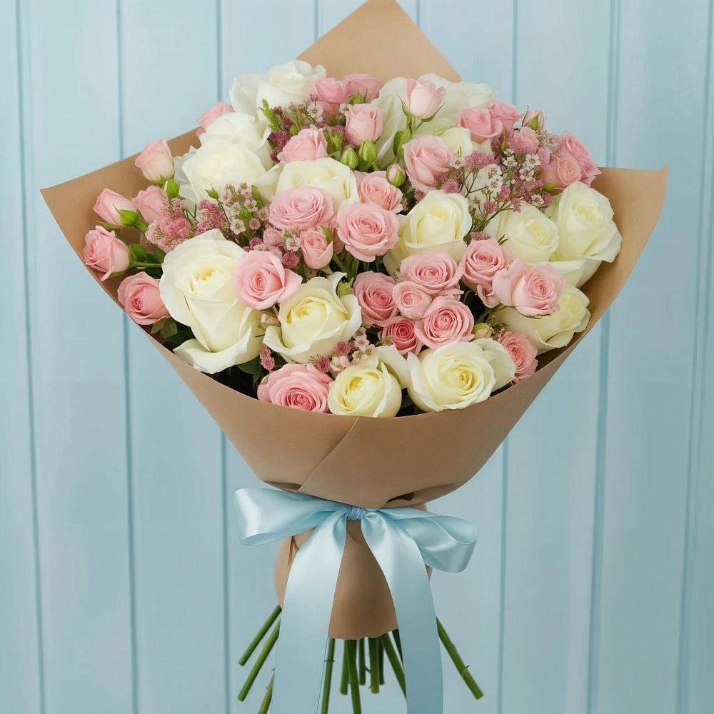 Букет цветов из: Розы в Новое Девяткино