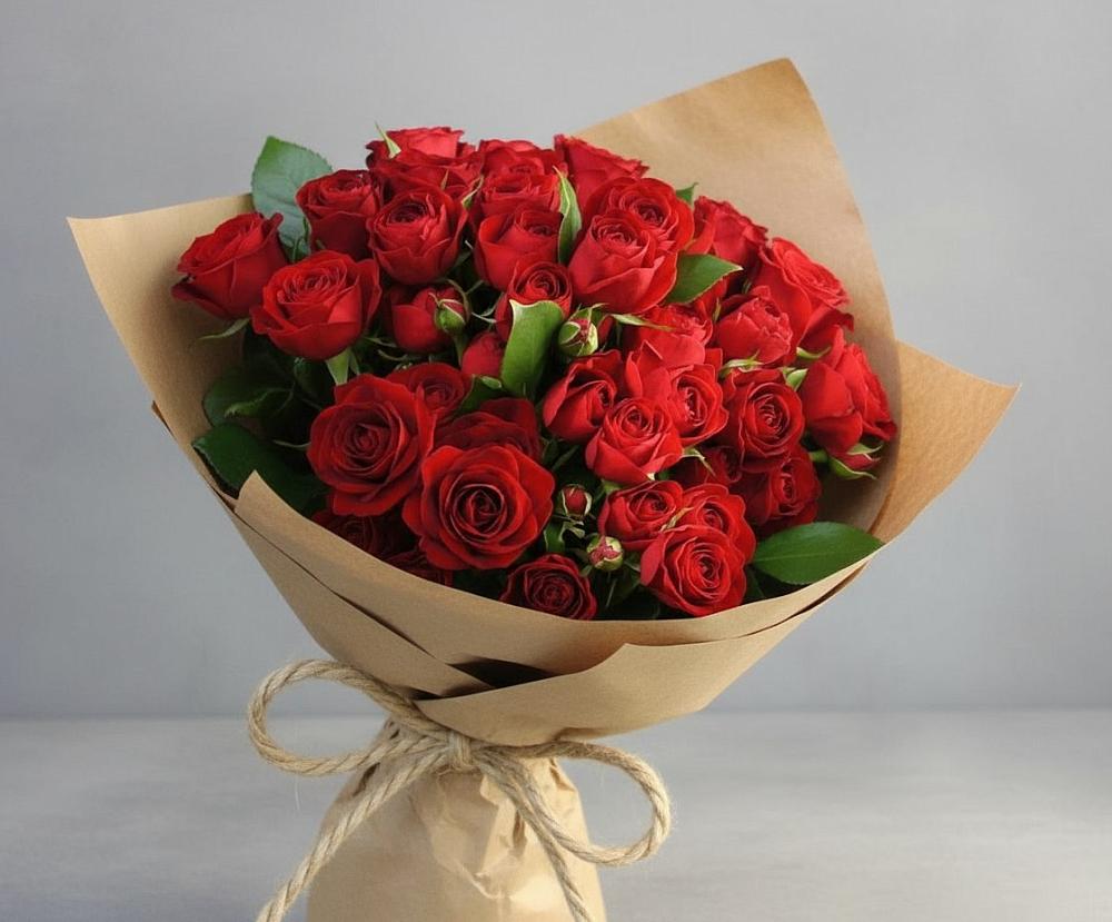 Букет Любовный роман в Новое Девяткино