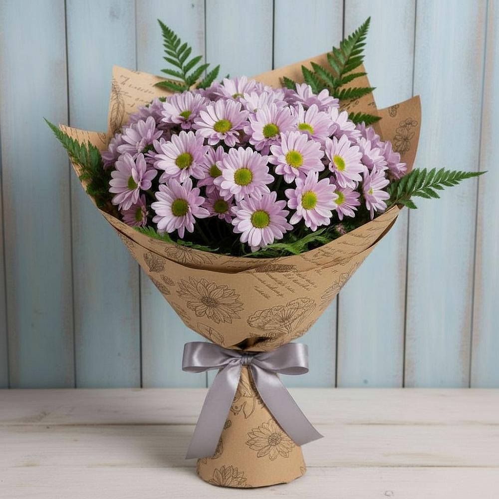 Букет цветов из: Хризантемы в Новое Девяткино