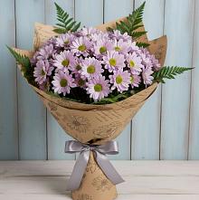 Букет цветов из:  Хризантемы #REPLACE_PRED# Новое Девяткино