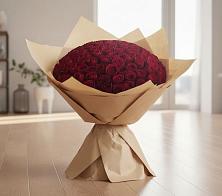 Букет 101 Красная роза в Новое Девяткино