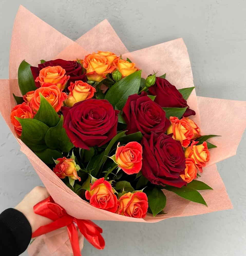 Букет Любовь и восторг в Новое Девяткино