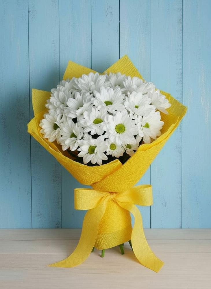 Букет цветов из: Хризантемы в Новое Девяткино