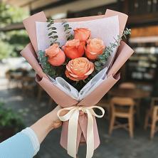 Букет цветов из:  Розы в Новое Девяткино