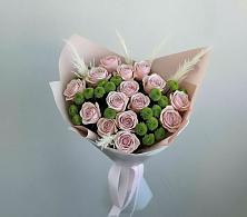 Букет цветов из:  Розы и Хризантемы в Новое Девяткино