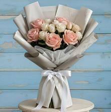 Букет цветов из:  Розы в Новое Девяткино