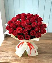 Букет 29 Красных роз в Новое Девяткино