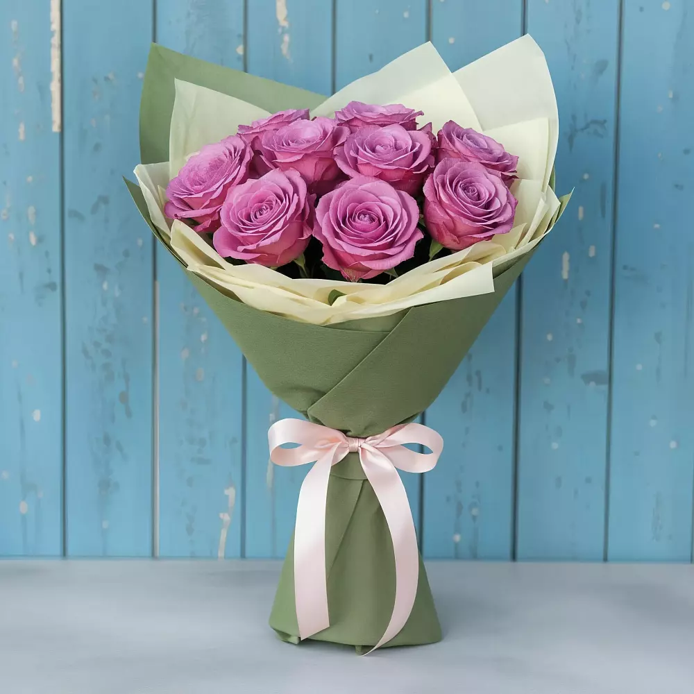 Букет Розы Фёрст Леди в Новое Девяткино