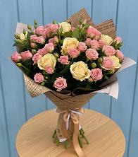 Букет цветов из:  Розы в Новое Девяткино