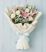 Букет цветов из:  Лилии в Новое Девяткино