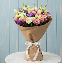 Букет цветов из:  Лизиантусы в Новое Девяткино
