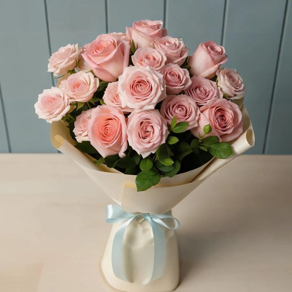 Букет Розовый шарм в Новое Девяткино