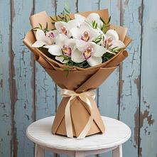 Букет цветов из:  Орхидеи и Розы #REPLACE_PRED# Новое Девяткино